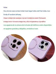 Magnetic Wireless Charging Soft Silicone Protective Case For IPhone 17 Air 17 16 15 14 13 12 11 Pro Max - Lilac Purple - View 5