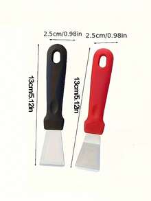 1pc/2pcs Random Style Scraper Cleaning Knife, Range Hood Seam Cleaner, Pot Bottom Glue Remover, Kitchen Cleaning Tool - Multicolor - View 9