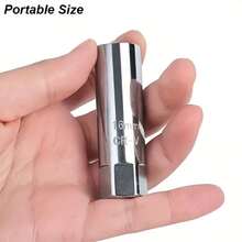 FZY 16mm Spark Plug Socket Wrench Key Adapter Kit | Steel Auto Mechanical Repair Install Removal Tool - Dụng cụ bugi - Xem 8