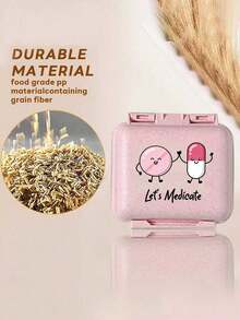 Hộp đựng thuốc mini 6 ngăn di động, hộp đựng thuốc du lịch in hình "My Pill Bag" và họa tiết viên thuốc, hộp đựng thuốc hàng tuần 6 ngăn, hộp đựng thuốc cho chuyến đi đầu tiên, hộp đựng vitamin hàng ngày, hộp đựng thuốc bỏ túi, hộp đựng đồ xinh xắn, vật dụng cần thiết cho gia đình và du lịch. - Nhiều màu - Xem 8