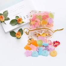 20pcs/50pcs/100pcs Drawstring Transparent Mesh Gift Bags, 9*12cm (White), Suitable For Jewelry, Festivals, Weddings, Birthdays, Parties - White - View 11