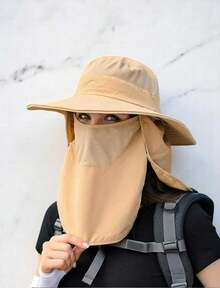 Sombrero de pesca de ala ancha, protección solar y antic viento, secado rápido, transpirable para verano y deportes al aire libre - 1 - Ver 5