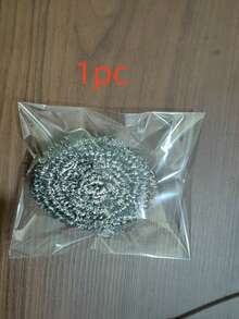 1/10/20pcs High Density Steel Wool Pads, New Generation Kitchen Cleaning Tool, Effectively Removes Stubborn Grease, Popular Sold-Out Item, Durable And Practical Scrubber - 20Pcs - View 13