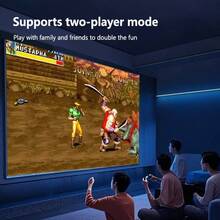 BiLOLLY Video Game Console, Retro Gaming System, Plug-And-Play Controller, Video Game Console, Featuring Over 20,000 Built-In Games. Handheld Gaming Console Integrates 15 Emulators And Supports Two-Player Gaming. - 查看 6