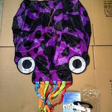 Easy To Fly 3D Octopus Kite Good Flying Long Tail Kite 4m Giant 100m Kite Line Professional Winds Kites Family Trips - Multicolor - View 6