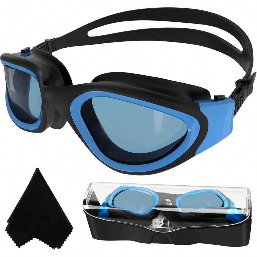 Adult Anti-Fog Swim Goggles Wide & Secure Fit