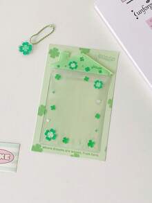 1 PC Cartoon Cabin Dustproof Card Outing Pendant Sun Baby Bag Student Transparent Card Cover Card Bag - Multicolor - View 15