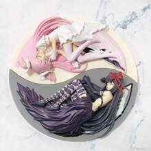 晓美焰睡姿手办套装，含阴阳底座，动漫收藏手办礼品 - 彩色 - 查看 6