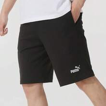 PUMA Men's Training, Versatile, Comfortable, Breathable, Casual Bermuda Shorts - Black - View 3