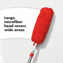 OXO Good Grips Extendable Microfibre Duster Long Handle For High Ceilings Hard To Reach Areas Home Cleaning Tool - Dusters - View 1