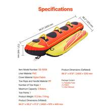 Carrello per kayak - Fahrmodell für 3 Personen - Visualizzare 7