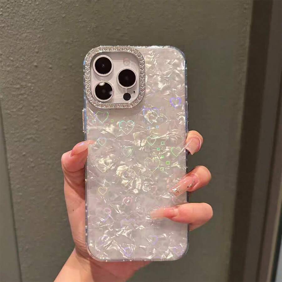 1个简约优雅珍珠白贝壳纹理手机壳，适用于 16 Pro Max/17/16/16 Pro/16 Plus/15/15 Pro Max/15 Pro/11/12/13/14 Pro Max/11 Pro/11 Pro Max/12 Pro/12 Pro Max/13 Pro/13 Pro Max/14 Pro/14 Pro Max/16 Pro Max/16/16 Pro/16 Plus/17 Pro/17 Pro Max，软壳设计，简约创意。 - 高級珍珠白 - 查看 1