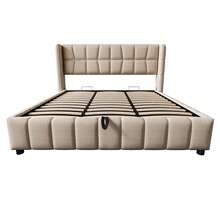 Bed Bases & Foundations - Beige + Fabric + 180cm*200cm - View 2