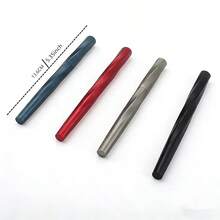 Hot Magnetic Cap Fountain Pen 2 Nibs Options F Nib / 0.8mm Small Art Nib Metal Pen For Students Office - Bent (Curved) 0.8mm - View 3