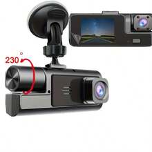 三通道行车记录仪，前置1080P高清，后置480P高清，内置720P镜头，支持红外夜视，配备三镜头全景行车记录仪，2英寸液晶显示屏，广角行车记录仪。电池容量：150mAh - A - 查看 10