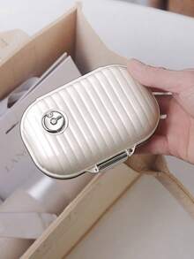 1 hộp đựng thuốc di động, hộp đựng thuốc mini, hộp đựng thuốc du lịch xách tay, hộp đựng thuốc có nhiều ngăn, hộp đựng vitamin hàng ngày, hộp đựng thuốc bỏ túi, hộp đựng đồ trang sức mini, vật dụng cần thiết khi đi du lịch, vật dụng thiết yếu trong gia đình, quà tặng Ngày của Mẹ, quà Giáng sinh - Màu be - Xem 8