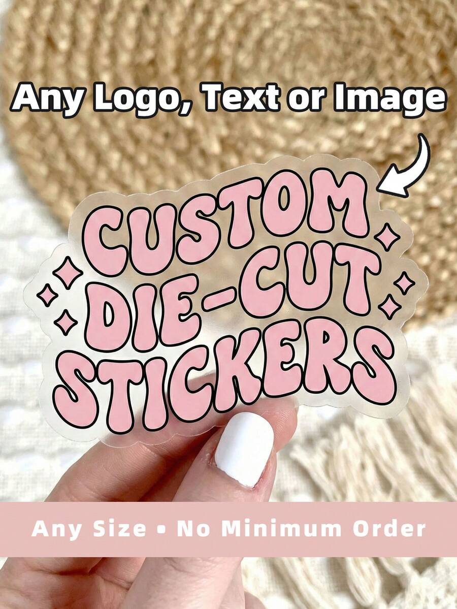 1-240pcs Customized Cut Stickers, Customized Pattern Labels, Customized Transparent Stickers, Customized Logo Stickers, Personalized Stickers, Business Stickers, Mailing Labels, Waterproof And Sunscreen Stickers, Multi-Size Stickers, Suitable For Home, Party, Wedding, Business Events, Unique High-Quality Multicolor Customizable Shapes, Ideal Gifts For Friends, Family, Teachers, Colleagues, Suitable For Daily Use, Back To School, Summer Camp, Holiday Celebrations - Multicolor 1 - View 1
