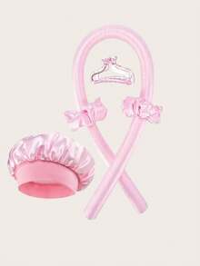 4/5/6pcs Set Slouchy Hair Curler, Foam Sponge Heatless Big Wave Hair Curler - Multicolor - View 15