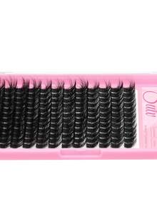 Sulv Lashes 144pcs D Curl Fluffy Clusters Individual Eyelash 8-20mm To Choose Thick Volume Cluster Eyelash Extensions Soft Wispy Cluster Lashes - View 4