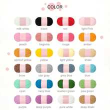 EDCUEBE7 1卷50克雪尼尔纱线,闪亮纱线,涤纶成分,引人注目的闪亮纱线球,适合DIY手工编织和钩编,多种颜色可选,适用于围巾、玩偶、包包、毯子、衣服和其他手工艺品。 - A - 查看 5