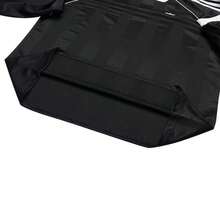 Adidas Women's T-Shirt, Spring Casual Wear, 3S JAQUARD LS Simple Daily Outdoor Travel Top, KD2897 - Black/Hanyu White - View 5