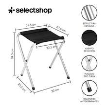 Folding Tables & Chairs - Black - View 6