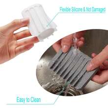 2pcs Silicone Sponge Holder Rack Set, Suitable For Kitchen Sink, Bathroom Cabinet, Countertop Tray, Soap Dispenser Holder - Multicolor - View 9