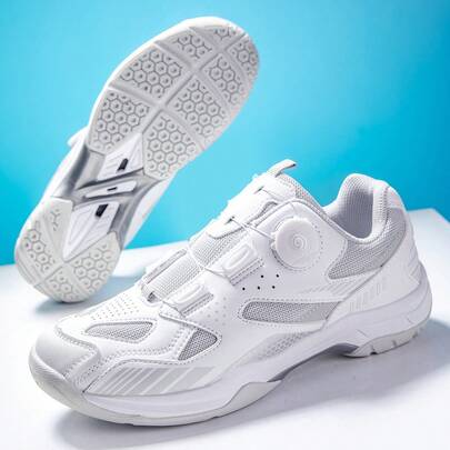 Women's Badminton Shoes For Both Men And Women - Lightweight And Badminton Shoes Suitable For Indoor And Outdoor Courts, Gym Training Arch Support, Seamless Rubber Sole Sports Shoes
