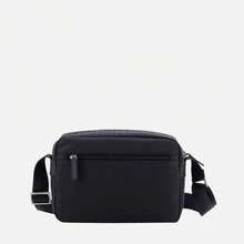 Men Crossbody Bags - Black - View 4