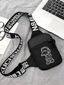 peach tree 1 chiếc túi vuông nhỏ dành cho nam, túi đeo chéo, túi đeo hông, túi đeo vai, túi chạy bộ, túi đạp xe, túi thời trang màu trơn tối giản in hình hoạt hình graffiti hip-hop thể thao đường phố công sở thường ngày, túi du lịch đa năng cần thiết cho giới trẻ, túi vuông nhỏ sành điệu, in chữ bằng nylon, ví đựng điện thoại, tiền xu cho giáo viên, trường học, thể thao, hoạt động ngoài trời, du lịch, quà tặng nhẹ, túi đeo hông, túi đeo hông nam, quà tặng giáo viên, quà tặng học sinh, quà tặng sinh viên đại học cổ điển, quà tặng cho bố, quà tặng Halloween, quà tặng mùa thu đông Giáng sinh cho nam, túi đeo chéo họa tiết cây đào, quà tặng Giáng sinh mùa đông. - màu đen - Xem 7