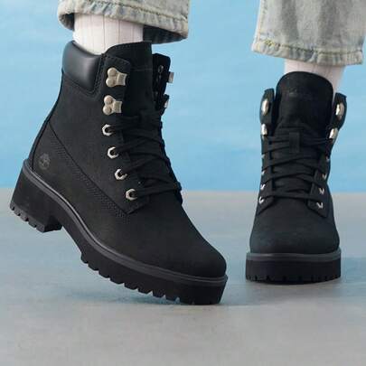 Timberland Mid-Calf Shock-Absorbing Hiking Boots, Suitable For Indoor And Outdoor Sports, Model A5NYY015