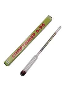 1pc Household Alcohol Concentration Tester, Ethanol Detection Range 0-96% + Glass Alcohol Concentration Tester 0-96% - Multicolor - View 2