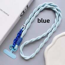 1pc Long Crossbody Phone Lanyard, Portable Phone Strap Necklace Adjustable Length Universal Phone Case Holder - Multicolor - View 10