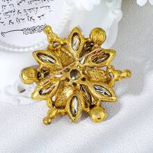 1枚优雅锌合金胸针，适合女性在婚礼、宴会和派对上佩戴 - XD825020 - 查看 8