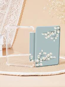 花卉、樱花和玉兰花图案保护套,兼容 6 英寸 Kindle 第 11 代(2024 年和 2022 年发布)、Kindle Paperwhite 第 12 代(2024 年发布)- 超薄透明 TPU 后壳保护套,带自动唤醒/睡眠功能,适用于 Kindle Paperwhite 第 12 代(2024 年发布),可 DIY 定制 - 适合日常使用和节日礼物。 - 彩色 - 查看 30