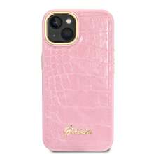 Funda Case Guess Tipo Piel - rosa - Ver 3