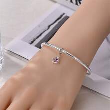 S925纯银旅行主题吊坠 - 热气球、飞机、地球仪、行李箱珠，兼容欧洲手链，适合作为订婚、结婚或蜜月礼物。 - 彩色 - 查看 11