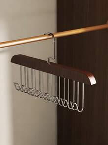 1/2件装多功能肩带挂架，文胸和吊带背心收纳架，无缝晾衣架 - 米色 - 查看 5