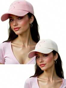 1pc Women Bow-Tie Baseball Cap,Women Trucker Hat,Casual Versatile Breathable Sunscreen Cap,Y2k Adjustable Fashion Sun Hat,Suitable For Hiking & Travel & Daily Wear & Best Friend Gift - Multicolor - View 14