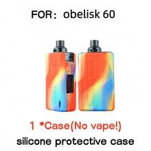 Smooth Texture Personalized Protective Silicone Case, Liquid Silicone Protective Cover, Soft Touch Anti-Fall Anti-Dust, Exquisite Protective Shell, Christmas Gift For Obelisk 60 - Multicolor - View 7