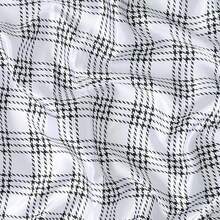 1件经典格纹缎面面料，高端哑光质感衬衫套装DIY预裁面料 - 多色 - 查看 39