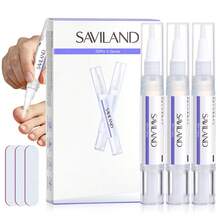 Saviland Extra Strength Nail Care Pen Nail Oil: 3-Pack Of Nail Fungus Fast Intensive Pens, For Treating Discoloration And Improving The Appearance Of Nails, With Vitamin E And Vera For Fingernails (3-Pack) - 3 cái - Xem 1