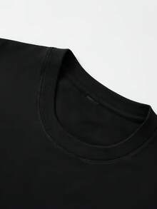 Plus Size, Women's Teacher Appreciation Gift T-Shirt - "Teach Them Love Them Watch Them Grow" Floral Book Graphic Tee - Soft Breathable Cotton Casual Educator Shirt For Teachers - Black With Beige Lettering - Teacher's Day Present, Staff Outfit, Inspirational Message Top, Comfortable Fit, Motivational Apparel, Female Teachers - 黑色 - 查看 2