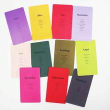 1 Set Emotional Decryption Cards, 80pcs Oracle Cards, Emotional & Spiritual Healing, Self-Reflection To Achieve Inner Peace, Strength And Clarity Of Mind, Ideal Holiday Gift - View 8