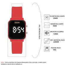 ZOEA Women Quartz Watches - 紅色的 - 查看 2