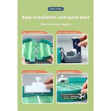 一套儿童桌面足球游戏，互动桌面游戏，益智玩具，青少年游戏，游戏桌，适合6/7/8/9岁儿童，10岁男孩，儿童桌椅玩具 - 彩色 - 查看 12