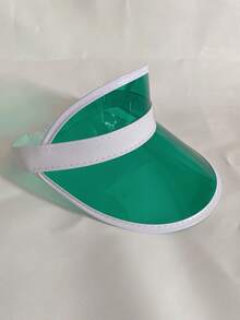 4顶透气网眼遮阳帽，轻便透明夏季户外防晒帽 - 彩色 - 查看 4