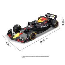 Burago 1:24 Modelo de coche de carreras Ferrari F1 SF24 Fórmula 1 de aleación, Ferrari, Red Bull, McLaren, Mercedes, juguete de coche realista coleccionable, regalo para hombres - Multicolor - Ver 9
