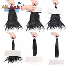 AliLeader 24X9 Cm Straight Needle Hair Drawing Mat Hair Holder For Wig Making Use Drawing Card With Straight Needle - View 8