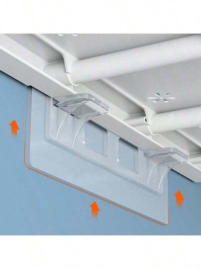Giá đỡ vách ngăn, thiết bị cố định không khoan, giá đỡ kệ, giá đỡ tủ quần áo xếp chồng, kẹp tủ góc, khung giá đỡ cố định